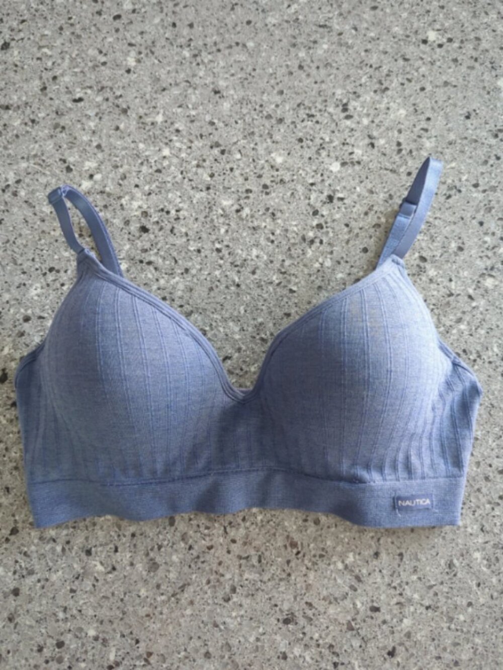 Nautica Wired Bra Size 34C Blue